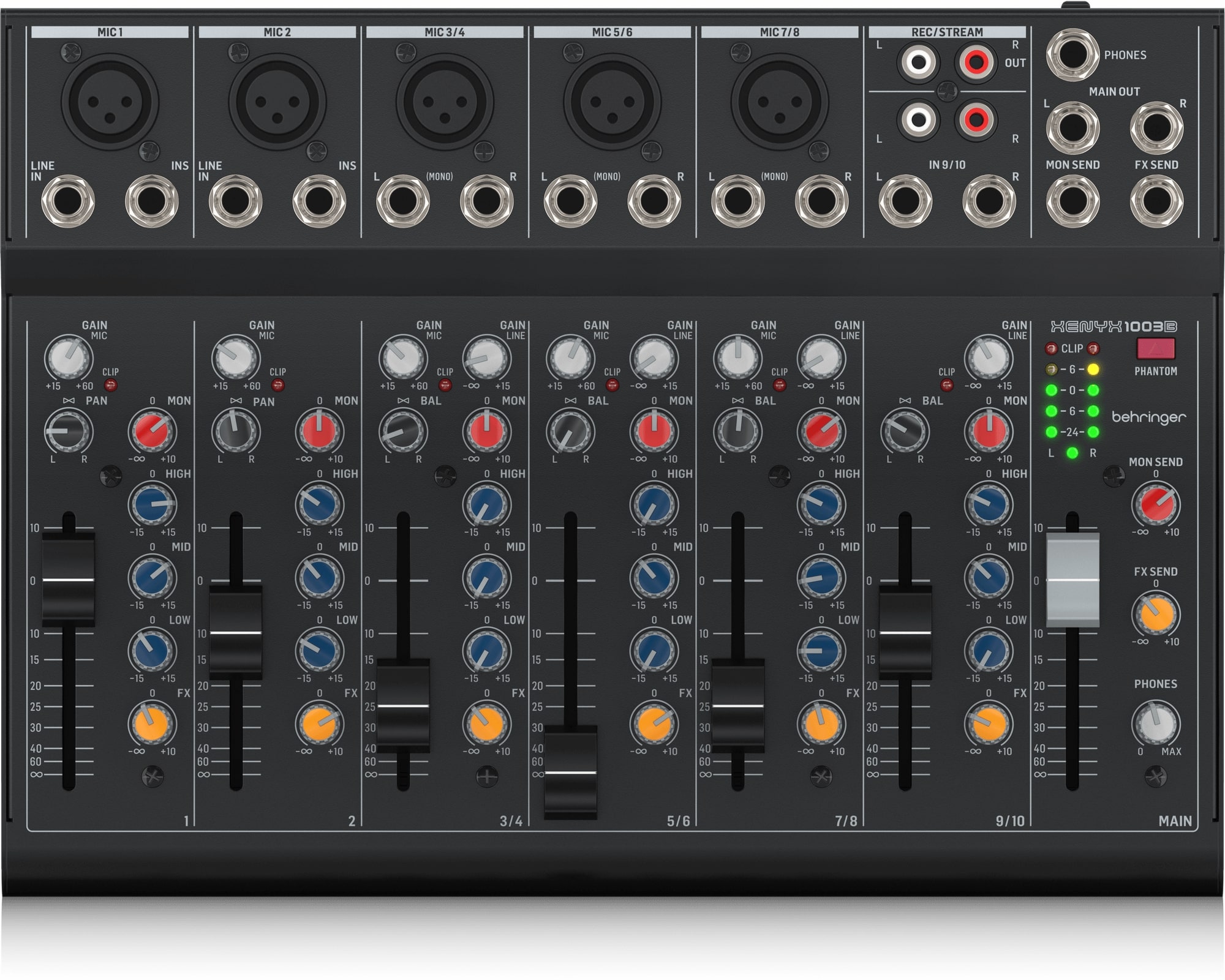 Купить Микшерный пульт Behringer XENYX 1003B в Красногорске, цена: 18490  руб, - интернет-магазин Pult.ru