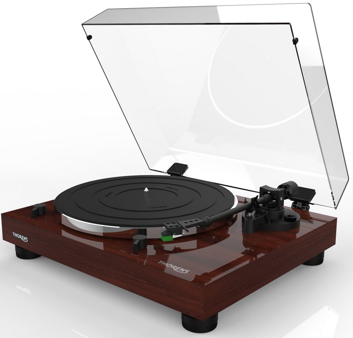 Купить Виниловый проигрыватель Thorens TD-202 (TP71, AT95E) High Gloss  Walnut в Красногорске, цена: 99900 руб, - интернет-магазин Pult.ru