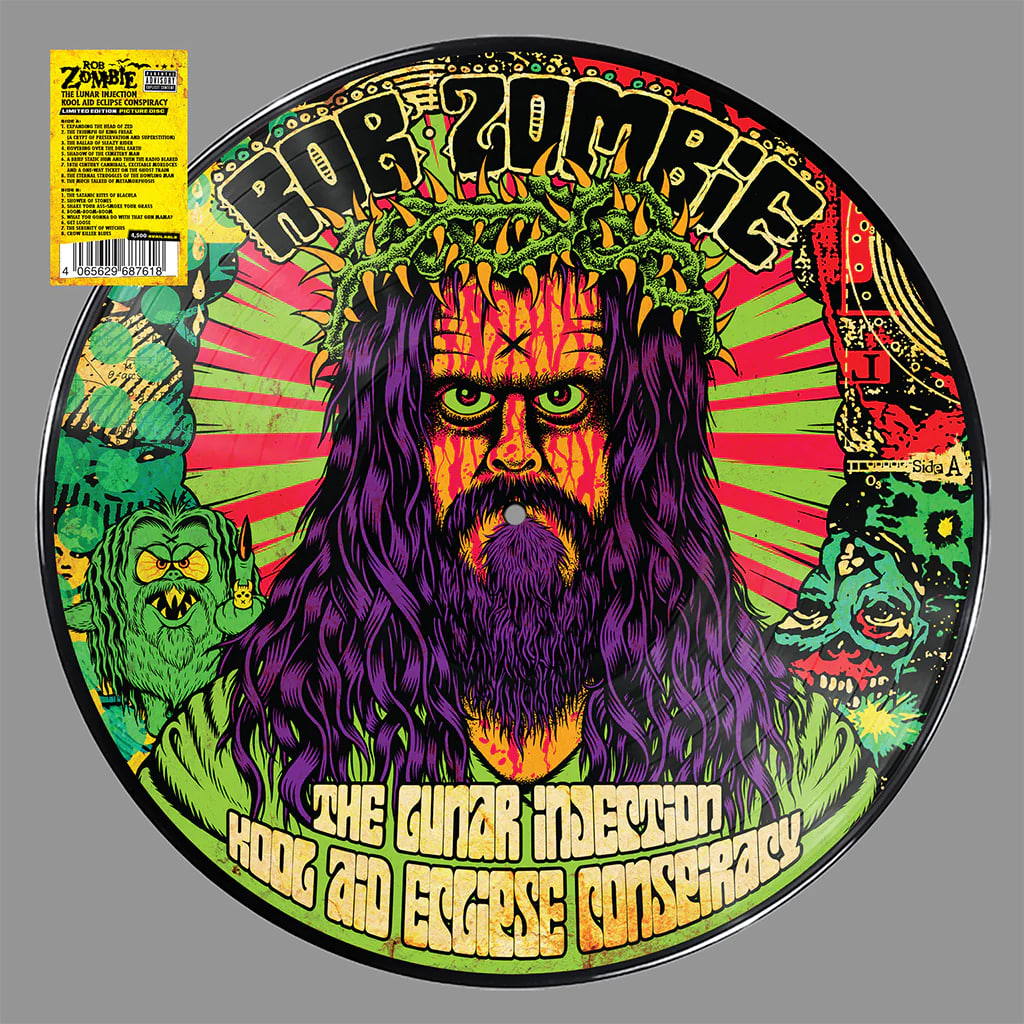 Виниловая пластинка Rob Zombie - The Lunar Injection Kool Aid Eclipse  Conspiracy (Picture Vinyl LP) - купить в интернет-магазине Pult.ru